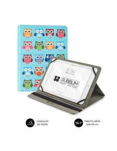 FUNDA TABLET UNIVERSAL TRENDY CASE OWLS 10.1