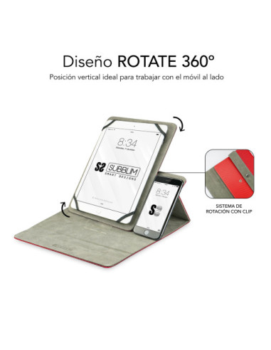 (D)FUNDA TABLET UNIVERSAL ROTATE 360 EXECUTIVE...