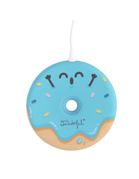 CARGADOR INALÁMBRICO CON FORMA-ROSQUILLA MR. WONDERFUL WOA09728ES CARGADOR INALÁMBRICO CON FORMA-ROSQUILLA MR. WONDERFUL WOA09728ES