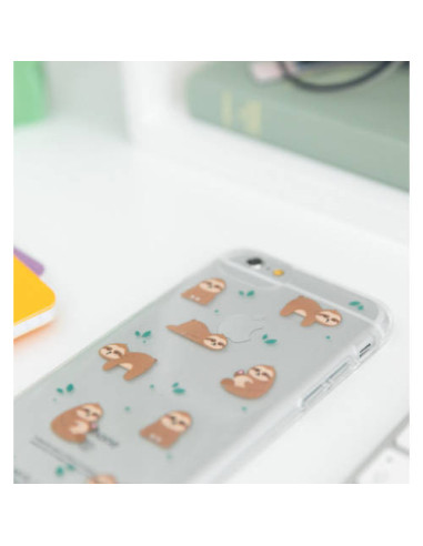 CARCASA IPHONE 6/7/8 SLOW COLLECTION-CASE SLOTH...