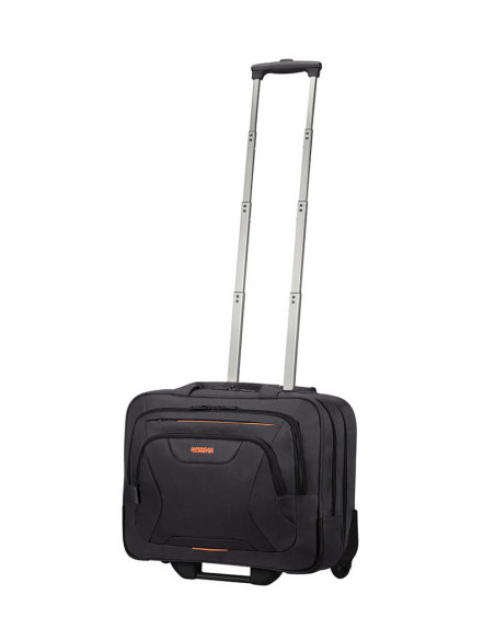 MALETÍN CON RUEDAS PARA PORTÁTIL DE 15,6" COMPARTIMENTO PARA ROPA 230X440X380 MM NEGRO AMERICAN TOURISTER SA33G006 NE