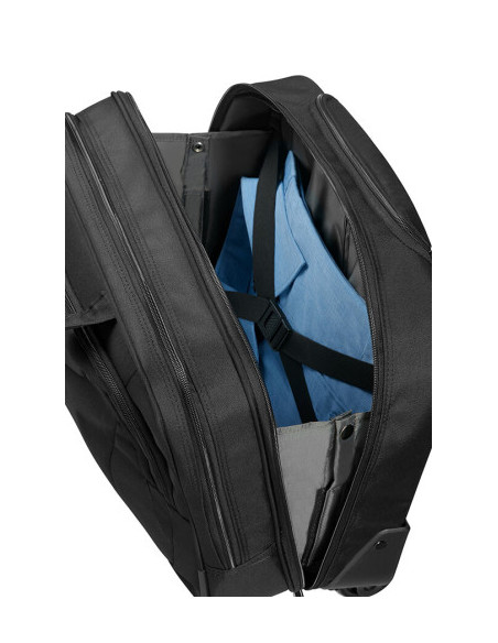 MALETÍN CON RUEDAS PARA PORTÁTIL DE 15,6" COMPARTIMENTO PARA ROPA 230X440X380 MM NEGRO AMERICAN TOURISTER SA33G006 NE