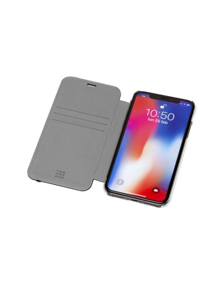 MOLESKINE FUNDA CLEAR BOOK-TYPE CASE+PAPER TEMPLATES IPHONE XS MAX. TRANSPARENTE (ET9CBPXSMCLR)