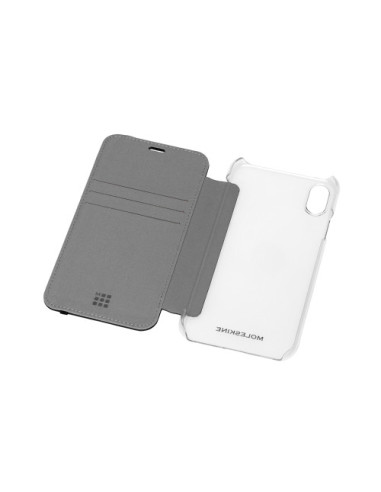 MOLESKINE FUNDA CLEAR BOOK-TYPE CASE+PAPER...