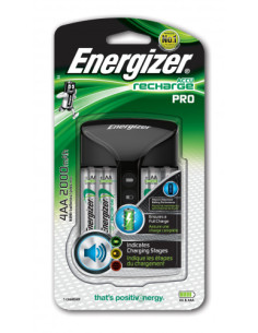 CARGADOR PRO-CHARGE + 4HR6 POTENCIA 2000 MAH TIPO AA-AAA ENERGIZER E300696601
