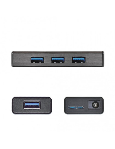 J5CREATE JUH340 MINI HUB USB 3.0 4 PUERTOS