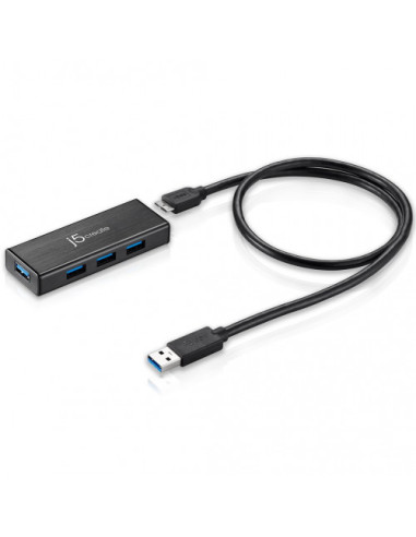 J5CREATE JUH340 MINI HUB USB 3.0 4 PUERTOS