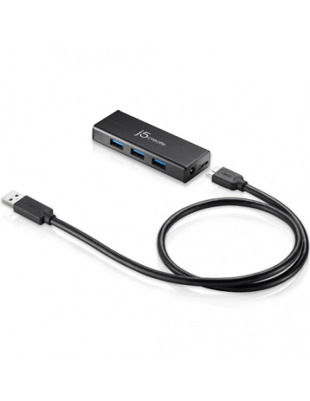 J5CREATE JUH340 MINI HUB USB 3.0 4 PUERTOS