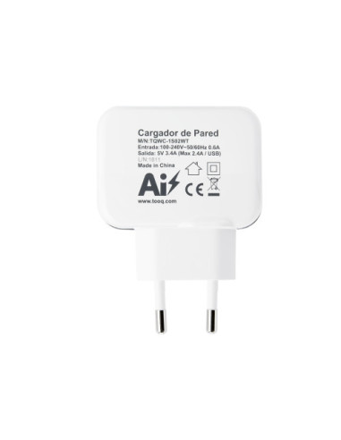 TOOQ CARGADOR TABLET/ SMARTPHONE TQWC-1S02WT....