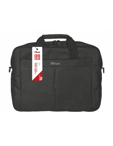TRUST MALETIN PORTATIL PRIMO. 16". NEGRO