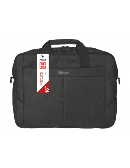 TRUST MALETIN PORTATIL PRIMO. 16". NEGRO