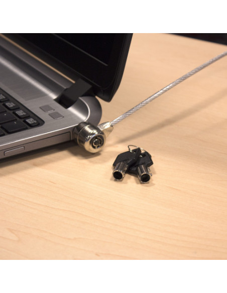 EWENT CABLE SEGURIDAD PARA PORTATIL. 1,5M (EW1242)