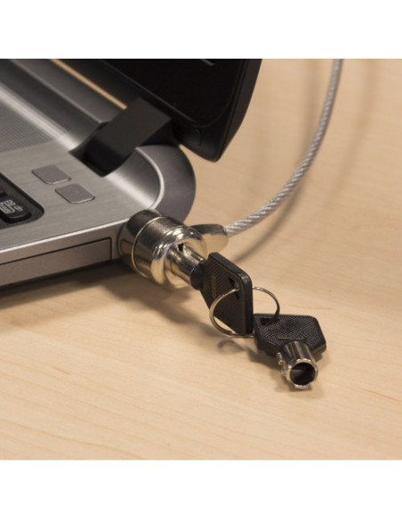 EWENT CABLE SEGURIDAD PARA PORTATIL. 1,5M (EW1242)