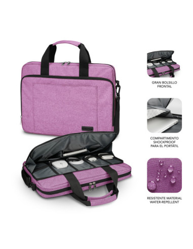 AIR PADDING LAPTOP BAG 15,6 PINK