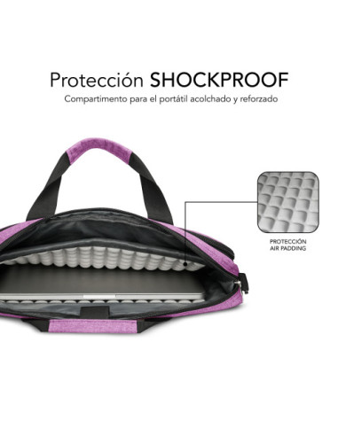 AIR PADDING LAPTOP BAG 15,6 PINK