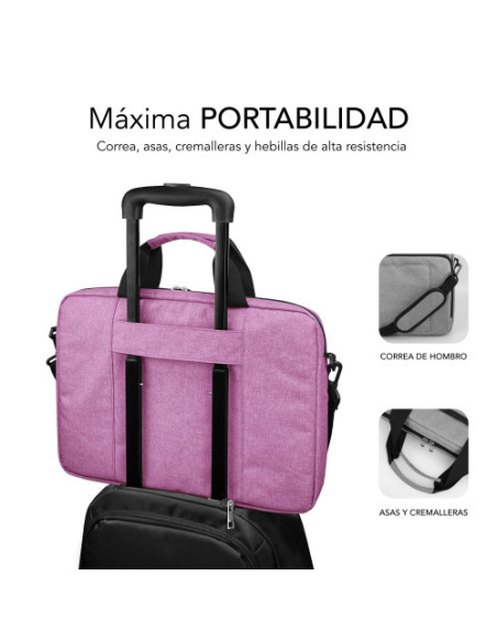 AIR PADDING LAPTOP BAG 15,6 PINK
