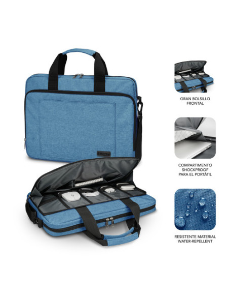 AIR PADDING LAPTOP BAG 15,6 BLUE