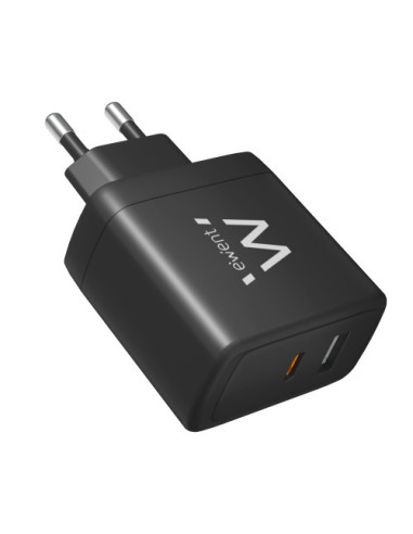 EWENT CARGADOR RAPIDO USB-A Y USB-C