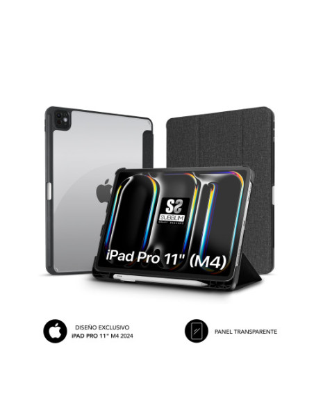 SUBBLIM  CLEAR SHOCK CASE IPAD PRO 11 2024