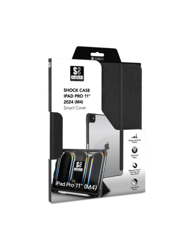 SUBBLIM  CLEAR SHOCK CASE IPAD PRO 11 2024