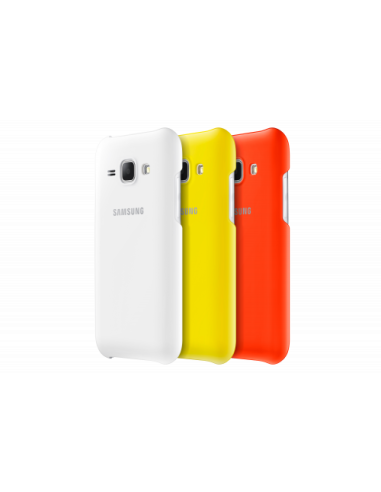 FUNDA SAMSUNG  J1 AMARILLO COVER EF-PJ100BYEGWW
