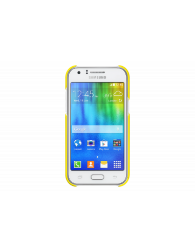 FUNDA SAMSUNG  J1 AMARILLO COVER EF-PJ100BYEGWW
