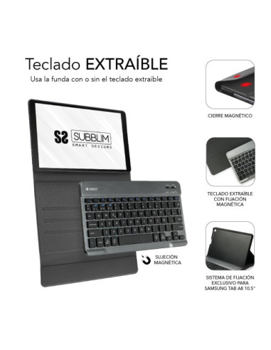SUBBLIM KEYTAB PRO BT SAMSUNG TAB A9+ 11"