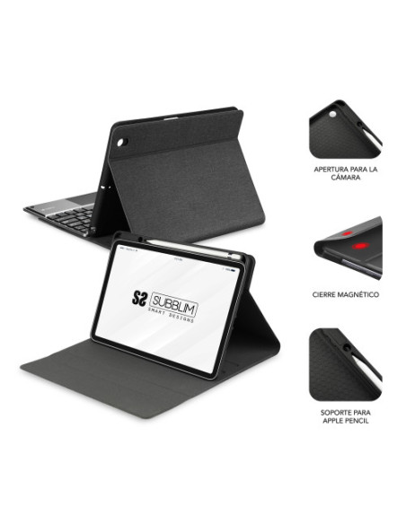 KEYTAB PRO BT TOUCHPAD IPAD 10,9" 10G BLACK - SUBKT4-BTPI02