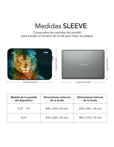 TRENDY SLEEVE NEO LION 15,6"