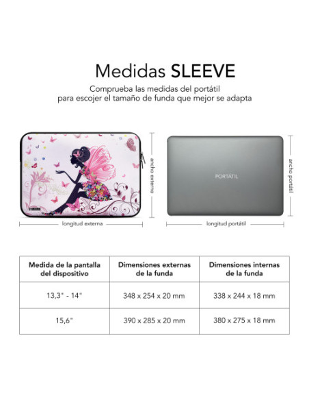 TRENDY SLEEVE NEO HADA 15,6"