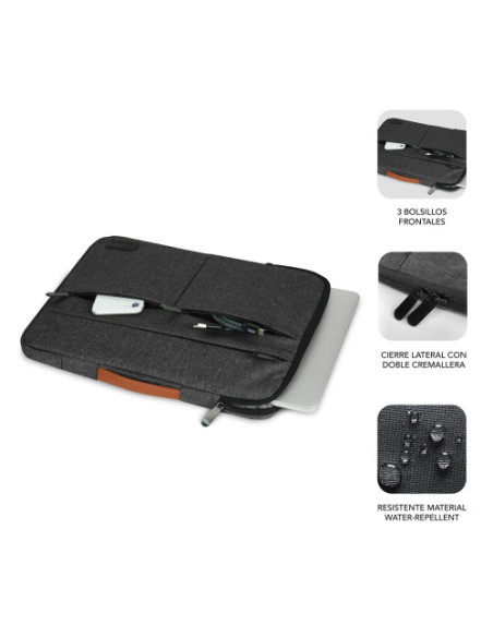 AIR PADDING 360 SLEEVE 15,6" DARK GREY