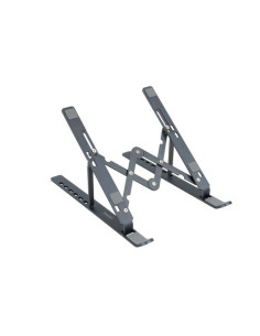 TOOQ SOPORTE ELEVADOR ALUMINIO PLEGABLE PORTÁTILES GRIS