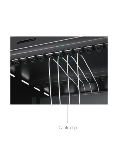 AVER CARRO DE CARGA E24CPLUS-EU (40AAA0D2ABEK) CHARGING CART FOR 24 TABLET/LAPTOP UP TO 15.6" (EU PLUG)