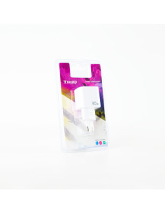 TOOQ CARGADOR DE PARED GAN USB-C/PD 30W 2