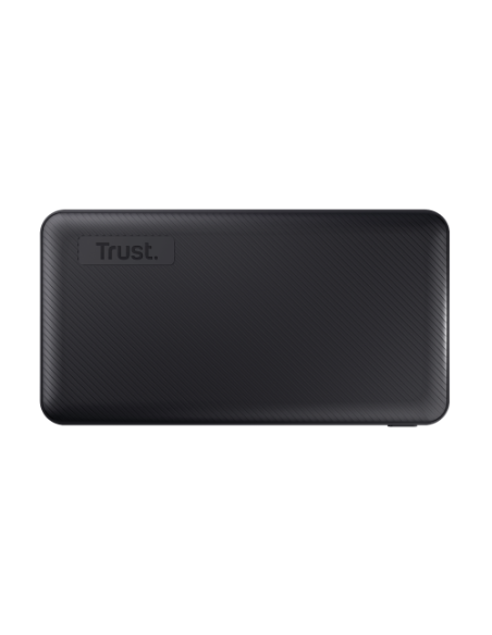 TRUST POWER BANK PRIMO. 10.000 mAh. ULTRA FINO. NEGRO ECO (24678   )