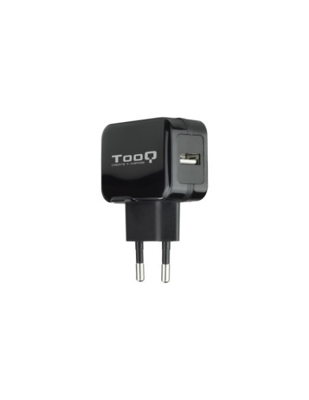TOOQ CARGADOR DE USB 5V 2.4 A NEGRO