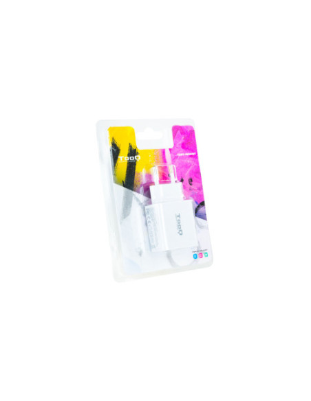 CARGADOR DE PARED USB-C PD 20W, USB-A/QC 18W