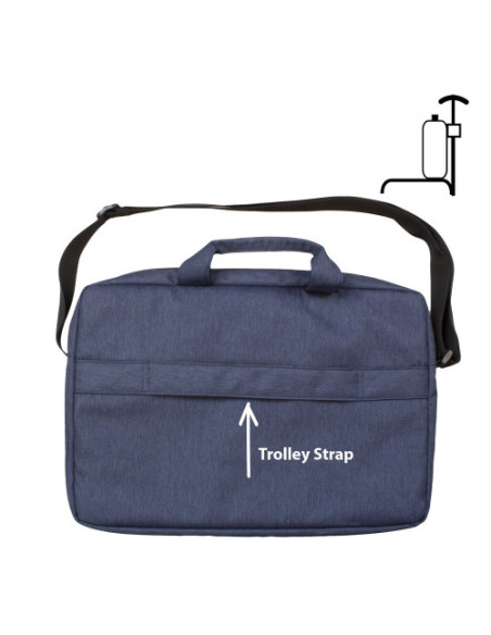 EWENT MALETIN DE PORTÁTIL 15.6” COLOR AZUL