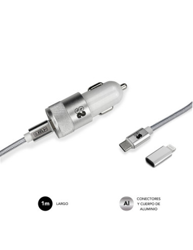 DUAL CAR CHARGER PD20W+QC3.0+C TO C/LIGHTNING S