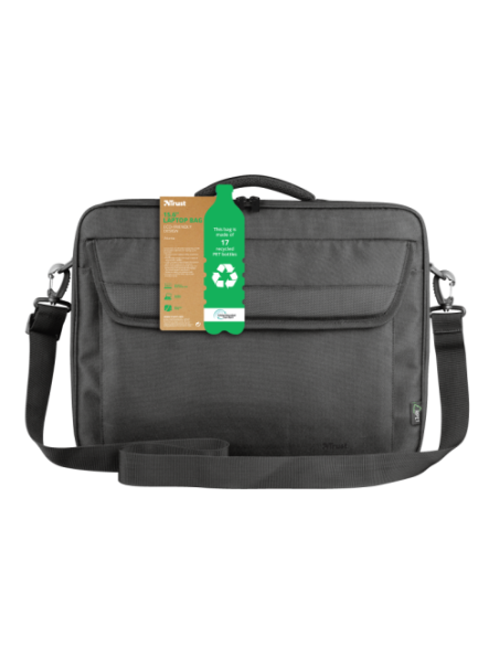 TRUST MALETIN ATLANTA 15.6"  (MATERIAL RECICLADO)