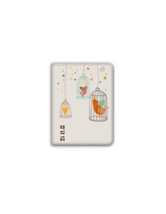 ZIRON FUNDA TABLET UNIVERSAL PAJARITOS. 8". 6 POSICIONES (ZR152)