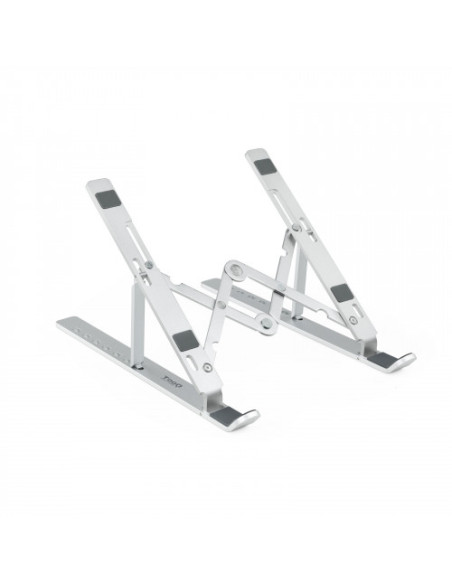 TOOQ SOPORTE ELEVADOR ALUMINIO PLEGABLE TQLRS0033-AL PARA PORTATIL