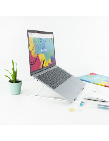 TOOQ SOPORTE ELEVADOR ALUMINIO PLEGABLE...