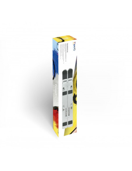 TOOQ SOPORTE ELEVADOR ALUMINIO PLEGABLE TQLRS0033-AL PARA PORTATIL
