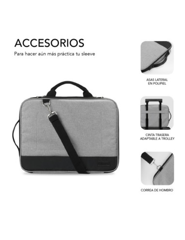FUNDA ORDENADOR ADVANCE LAPTOP SLEEVE 13,3-14"...
