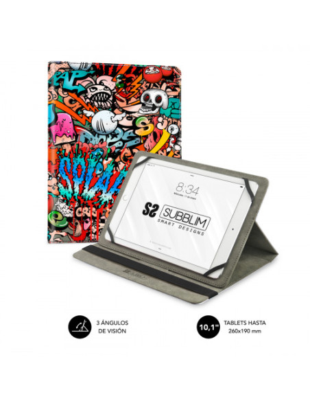 FUNDA TABLET UNIVERSAL TRENDY CASE GRAFFITI 10.1