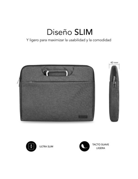 FUNDA ORDENADOR BUSINESS LAPTOP SLEEVE 15,6" GREY
