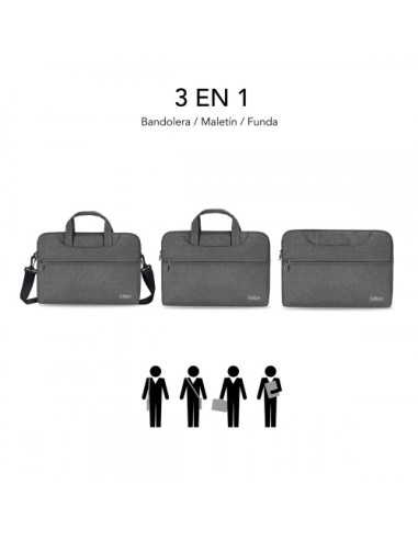FUNDA ORDENADOR BUSINESS LAPTOP SLEEVE 13,3-14"...