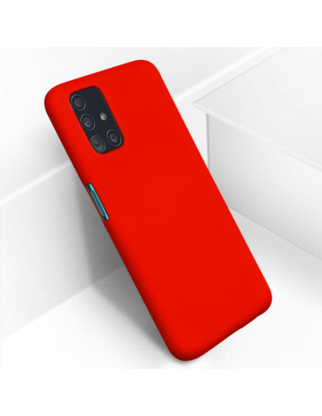 OPPO LIQUID SILICON CASE A52/A72 ROJO