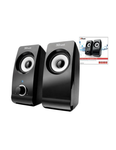 TRUST ALTAVOCES 2.0 REMO. 8W RMS. USB. NEGRO...